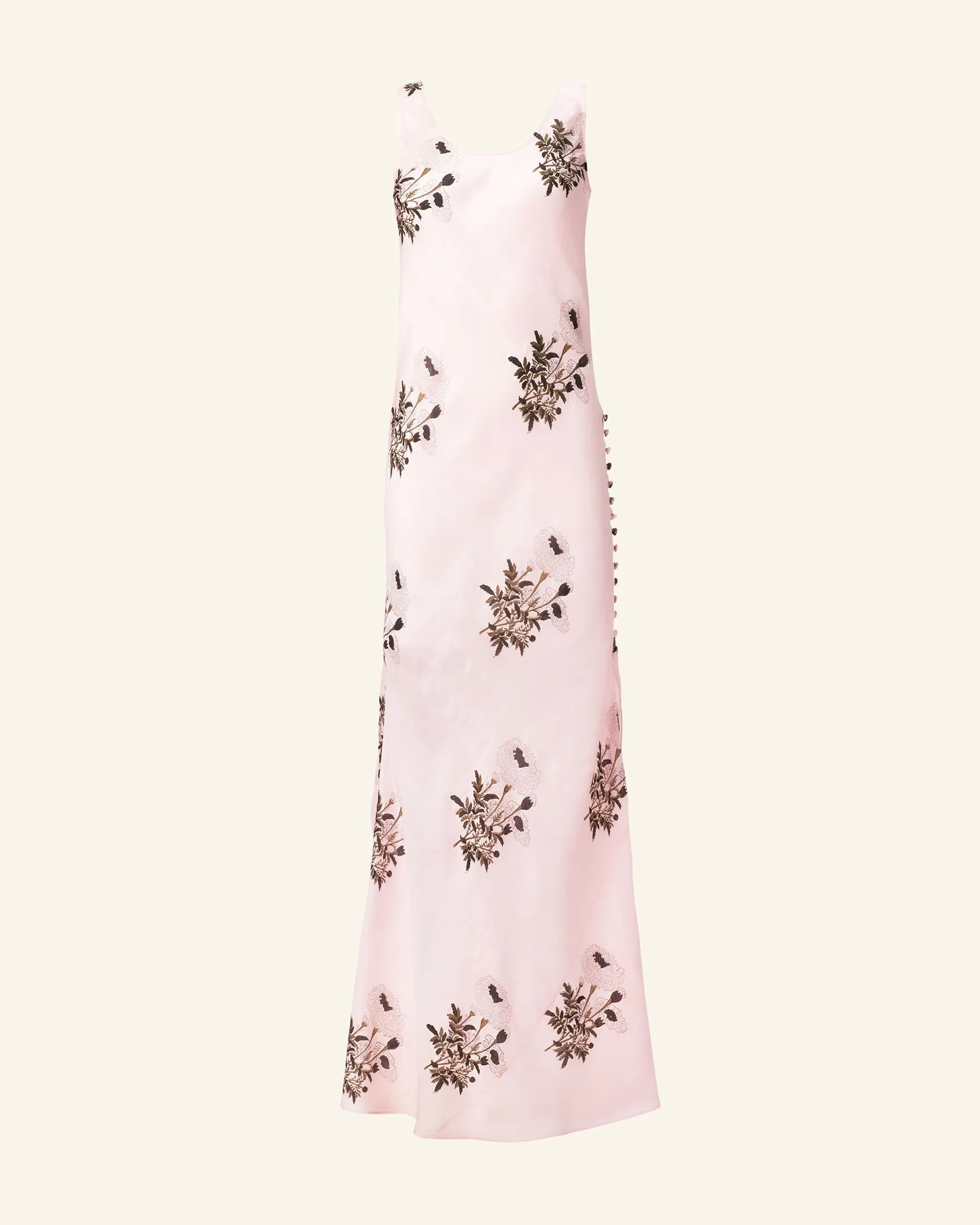 Adele Anemone Silk Dress