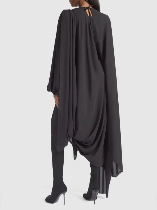 Balenciaga   Light tech crepe dress 