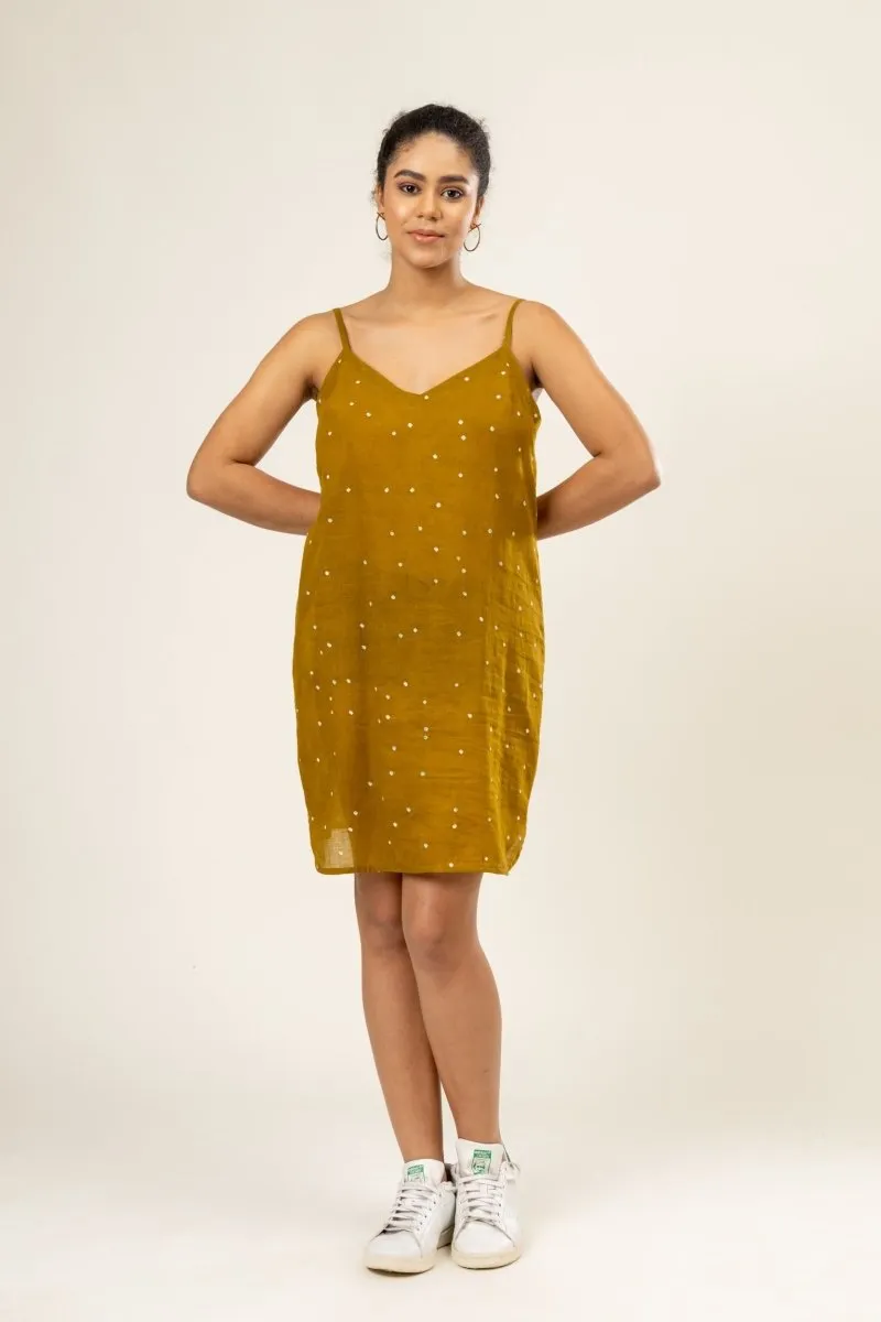 Bandhini Slip Upcycled Cotton Dress
