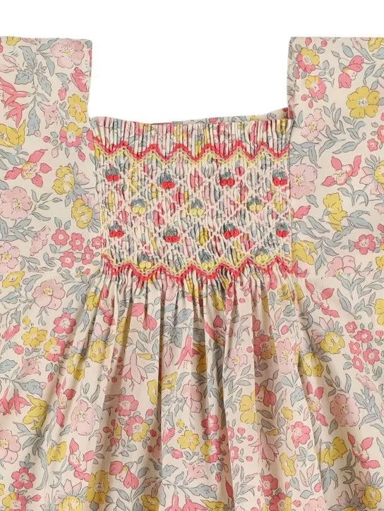 Bonpoint   Printed cotton poplin dress 