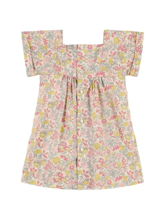Bonpoint   Printed cotton poplin dress 