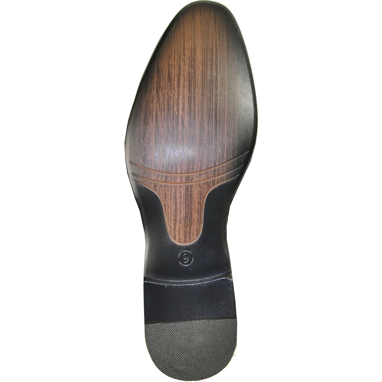 BRAVO Men Dress Shoe KLEIN-3 Loafer Shoe Black with Leather Lining