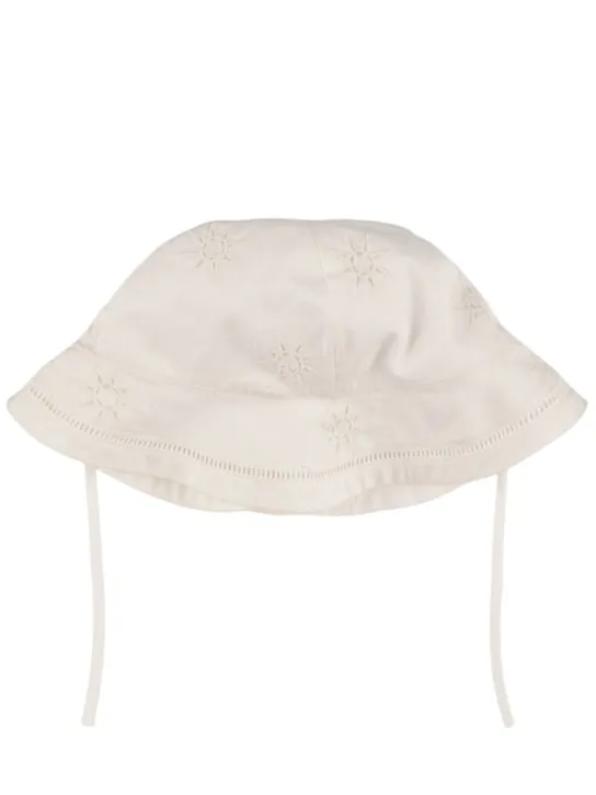 Chloé   Cotton poplin dress &amp; hat 