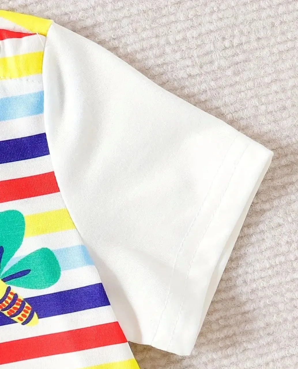 Crayon Animals Shorty romper