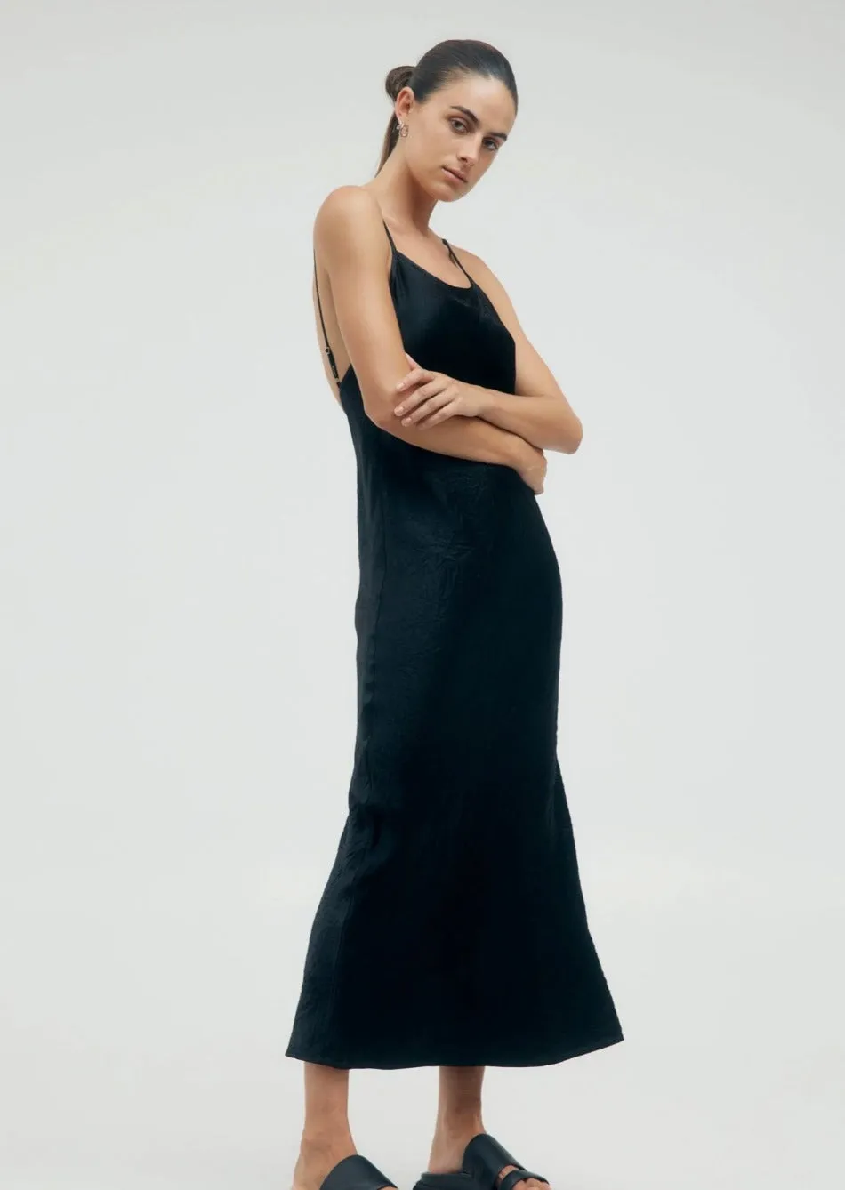 Crush Bias Maxi Slip Black