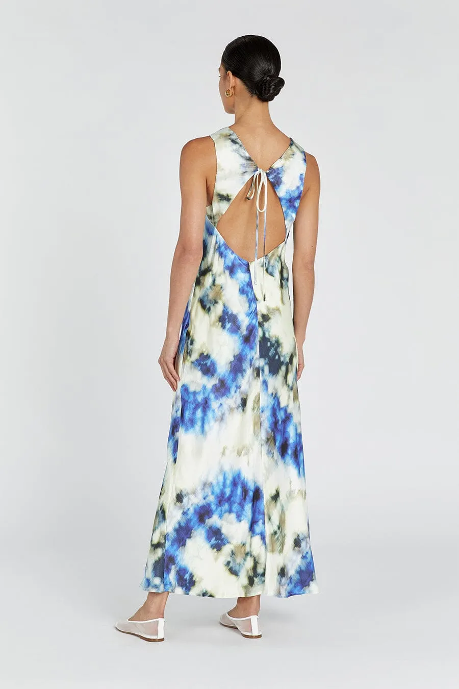 HAVEN SATIN SLIP MAXI DRESS