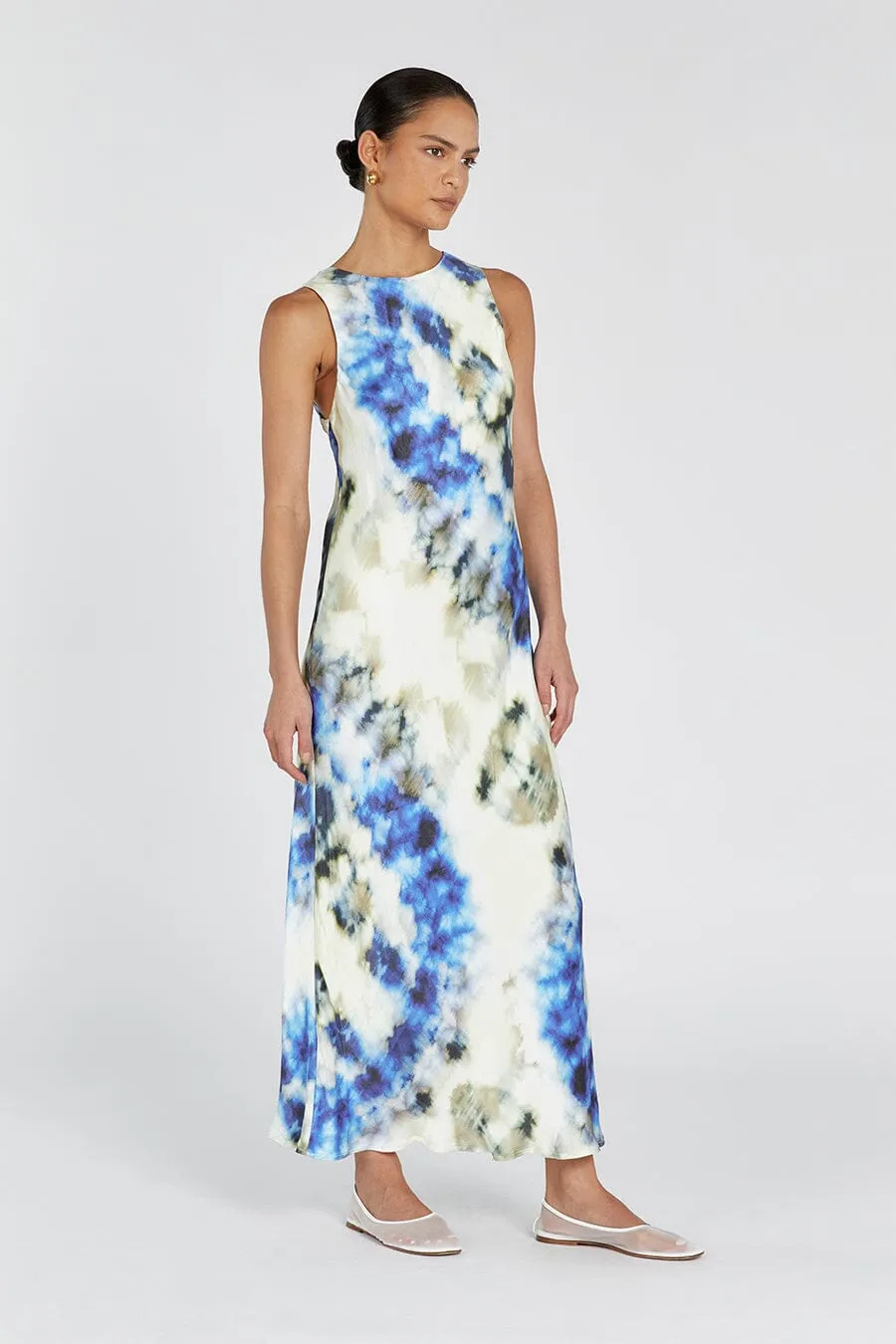 HAVEN SATIN SLIP MAXI DRESS
