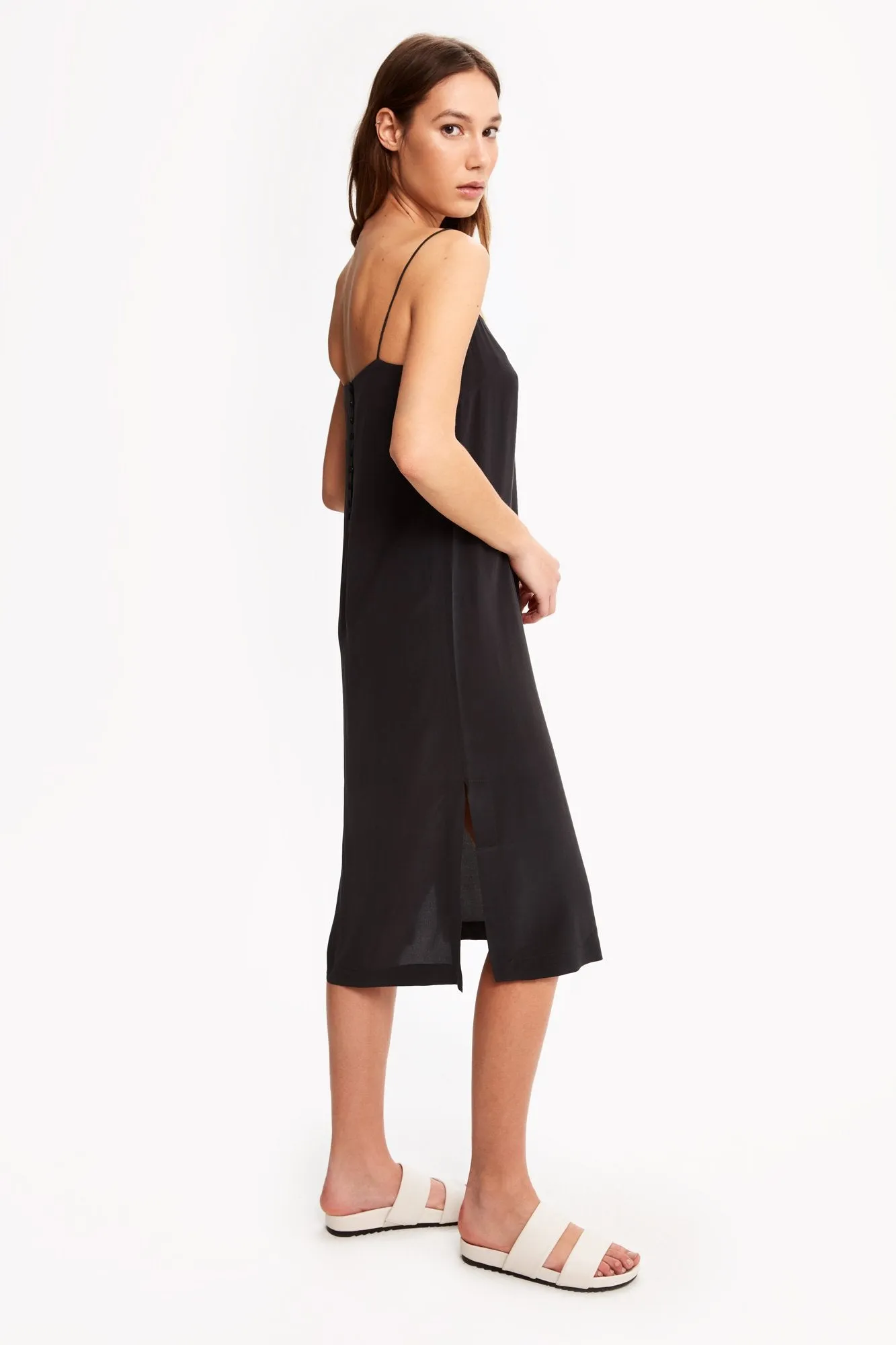 JEANNE WASHABLE SILK DRESS
