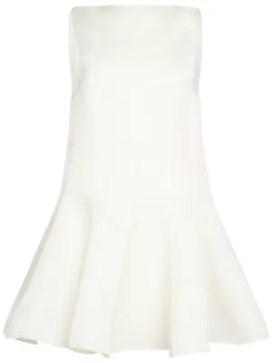 Khaite   Mags silk mini dress 