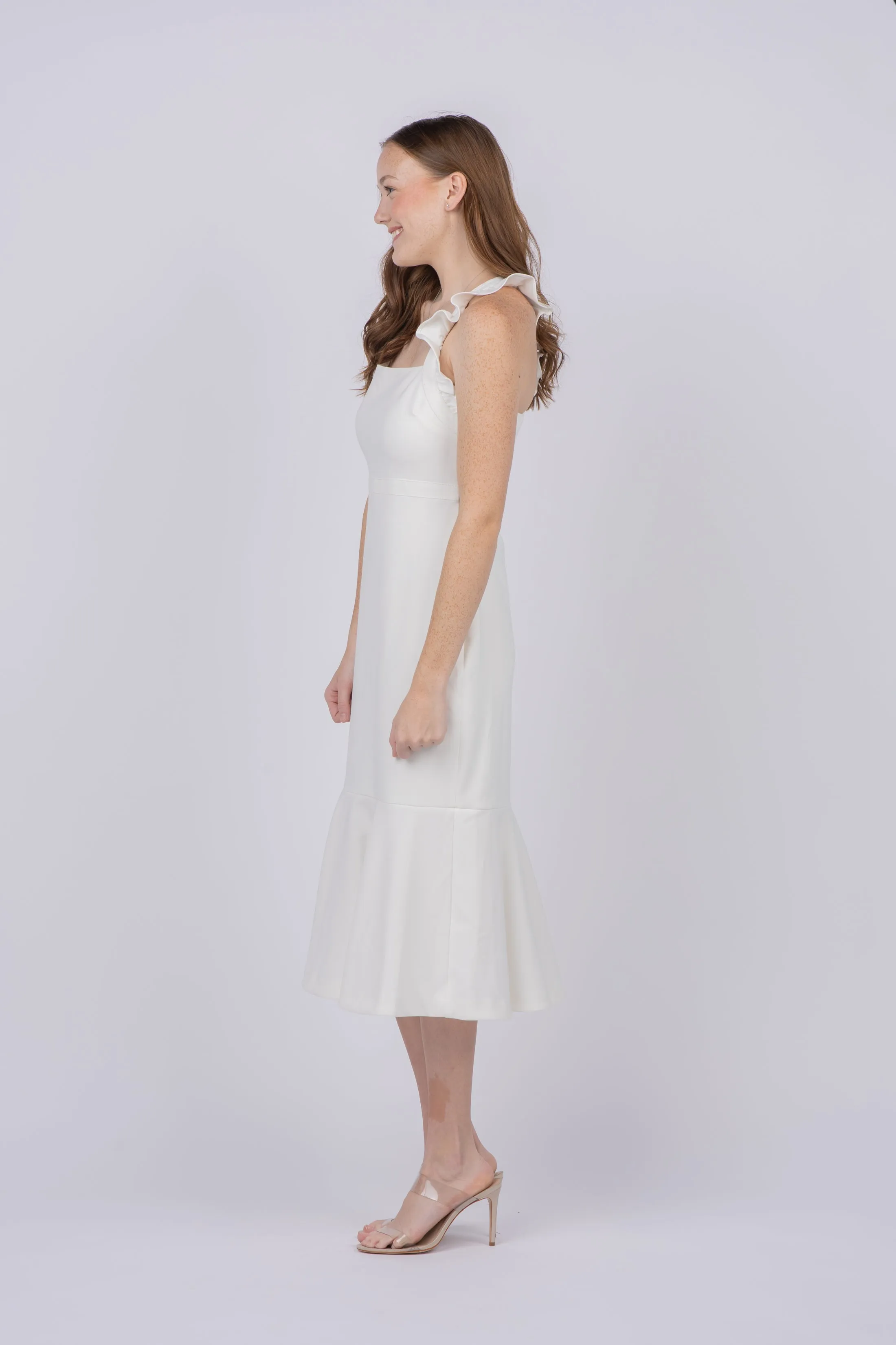 Likely Hara Dress in White