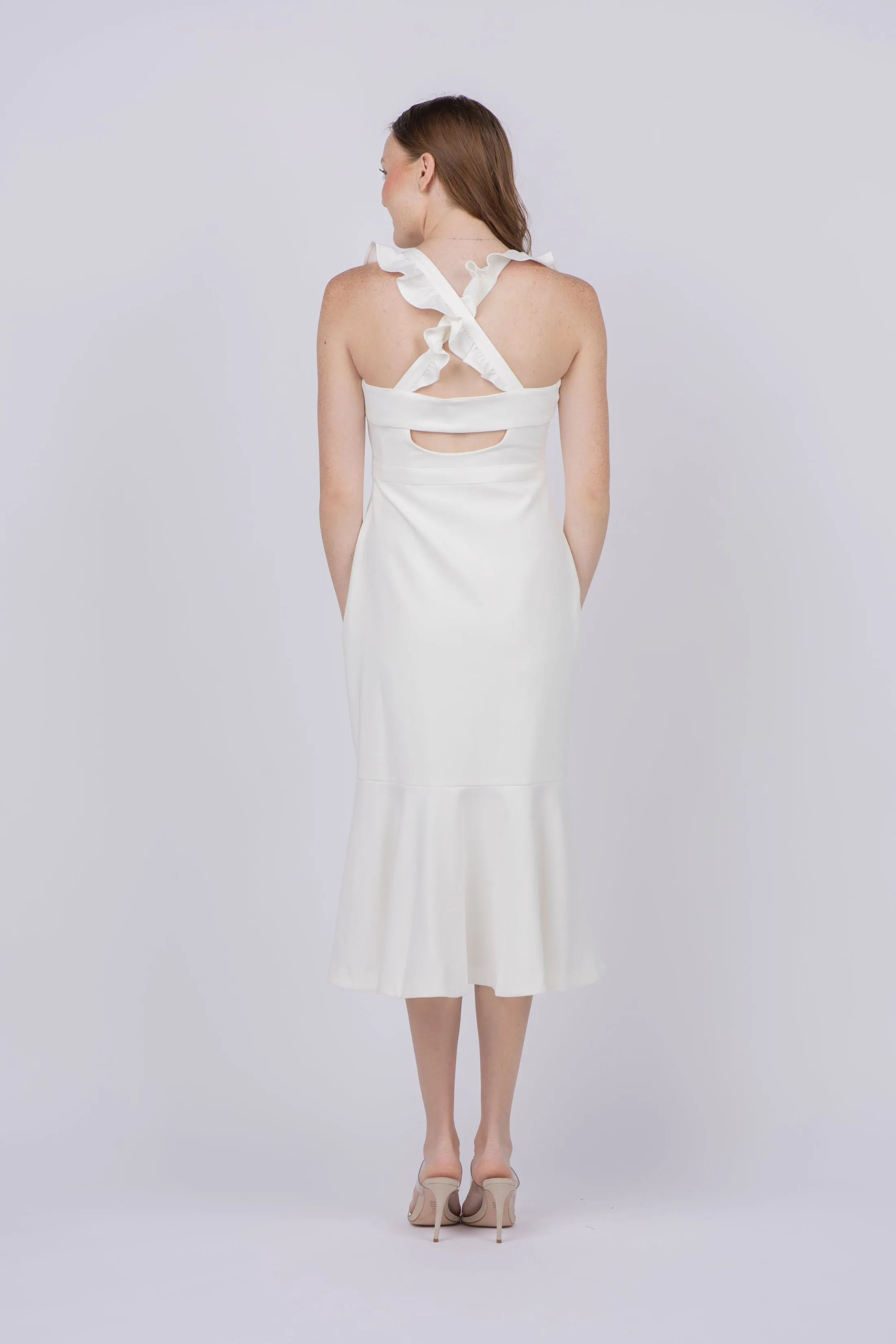 Likely Hara Dress in White
