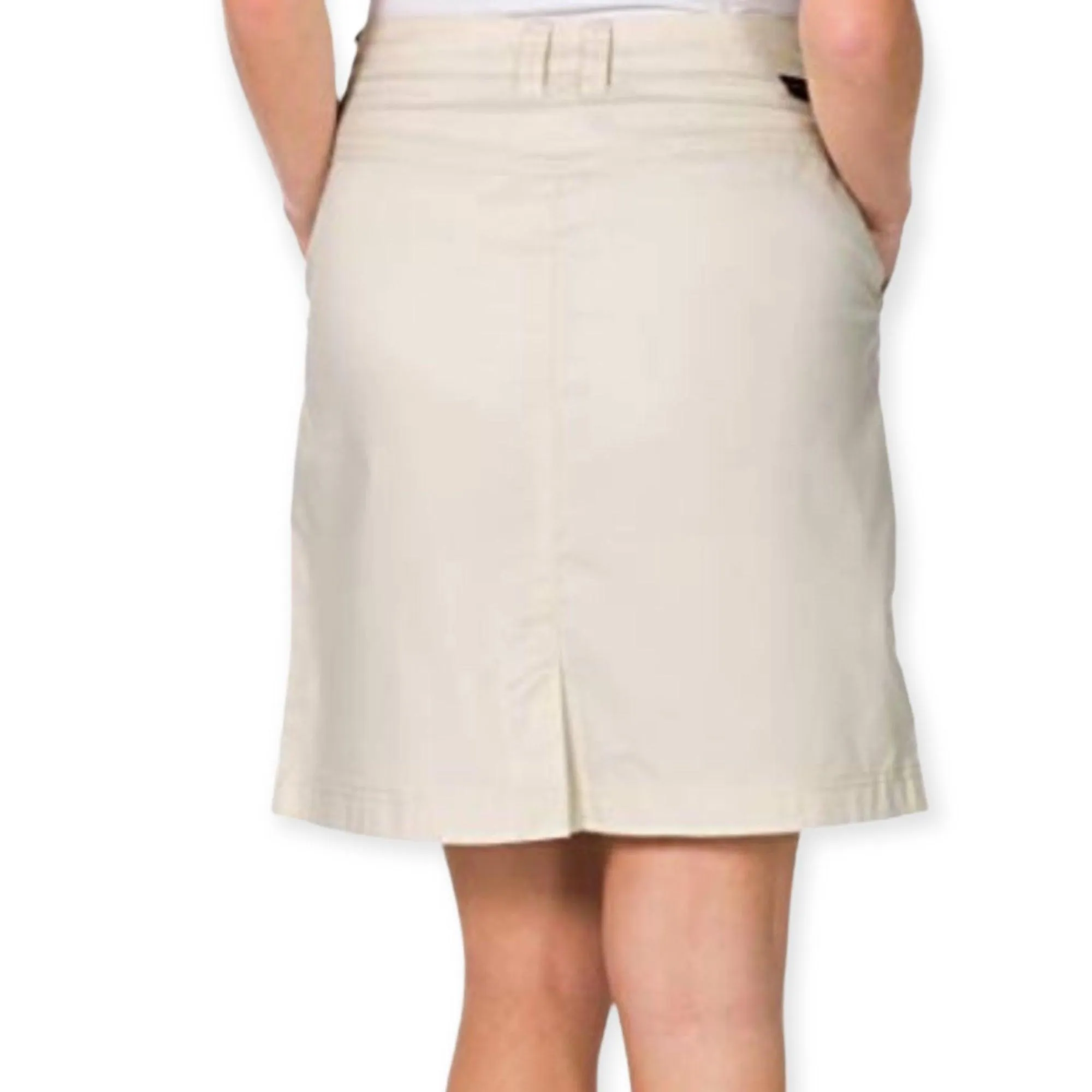 Low Rise Front Pockets Organic Cotton Versatile Skirt