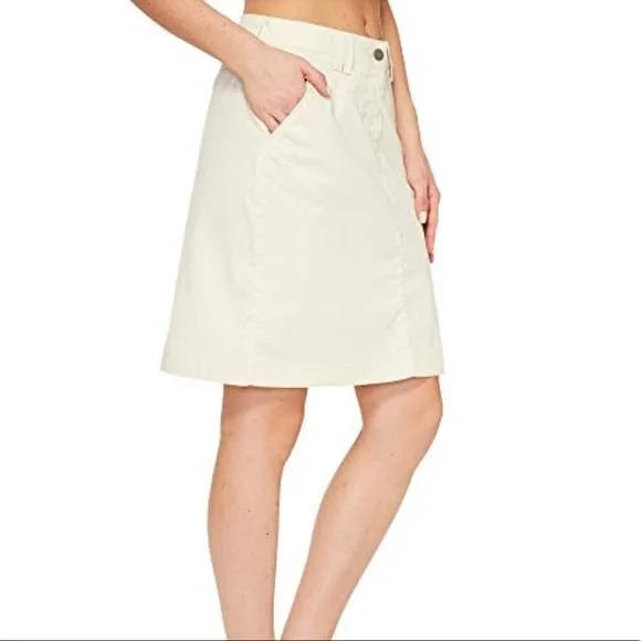 Low Rise Front Pockets Organic Cotton Versatile Skirt