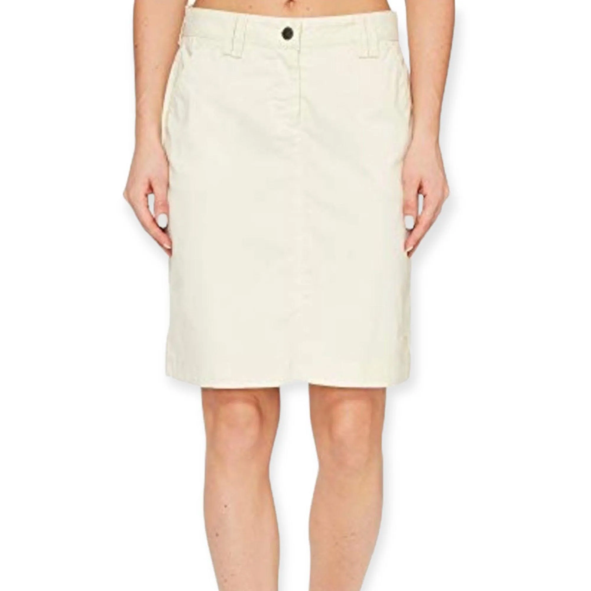 Low Rise Front Pockets Organic Cotton Versatile Skirt