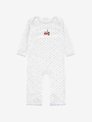 Magnolia Baby Baby Boys London Calling Embroidered Romper