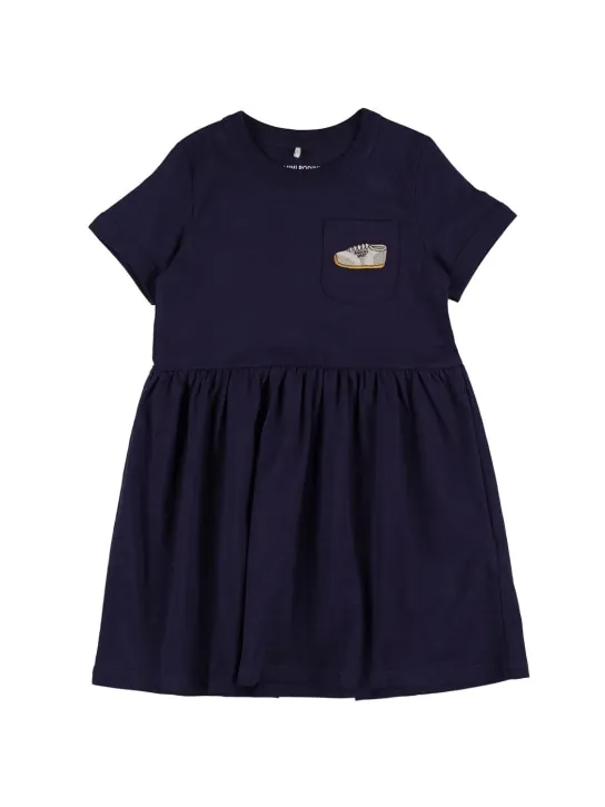 Mini Rodini   Embroidered cotton dress 
