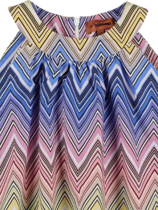 Missoni   Cotton poplin jacquard dress 