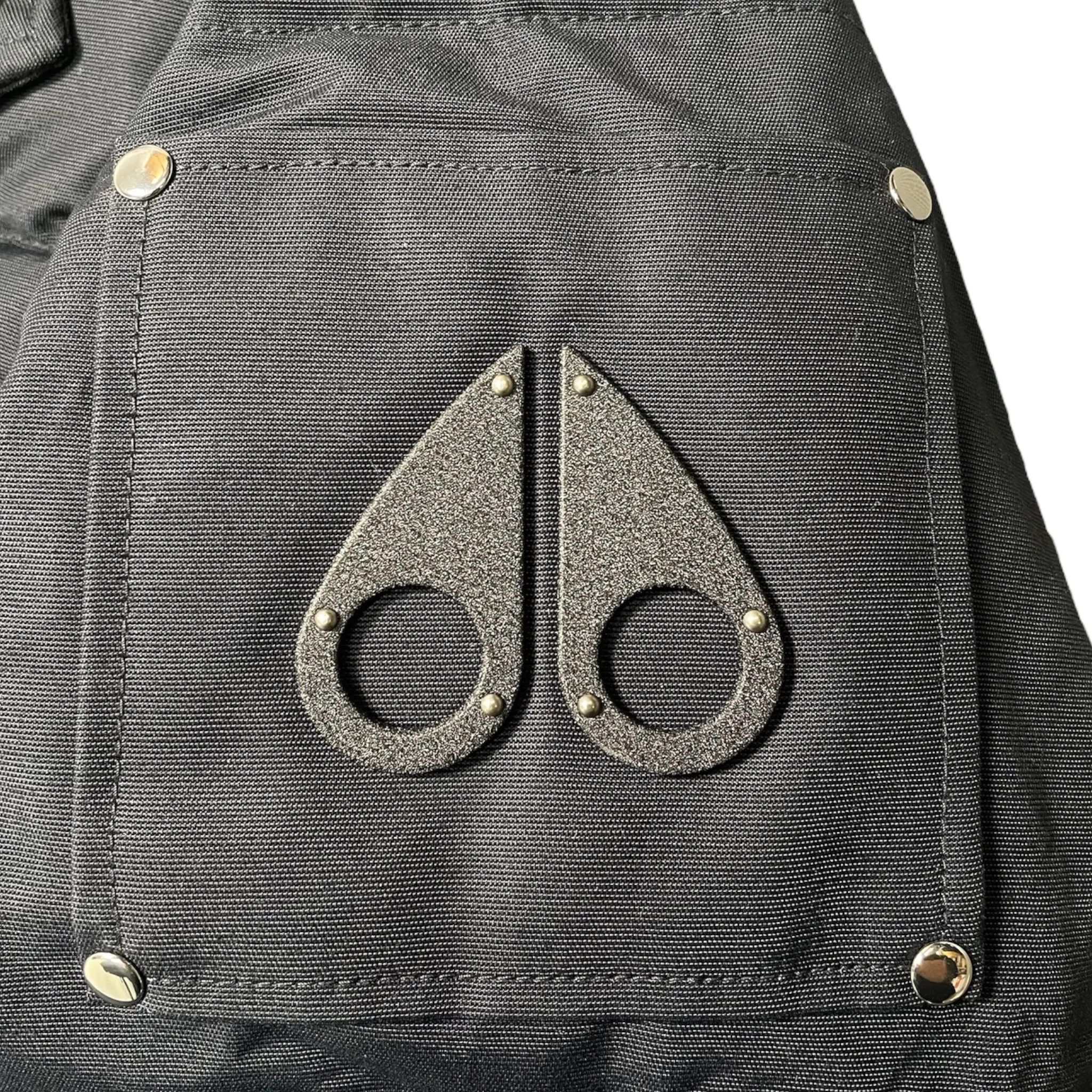 Moose Knuckles 3Q Parka Jacket Navy White