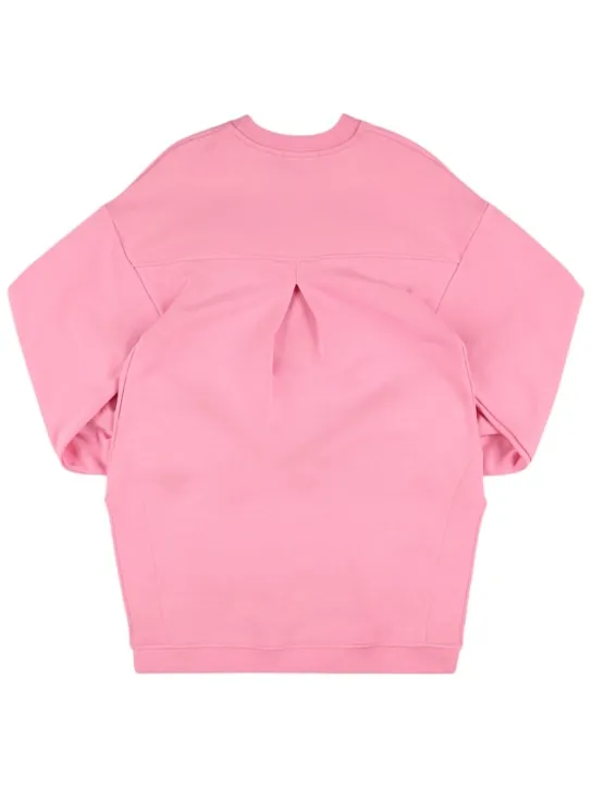 MSGM   Cotton sweatshirt dress 