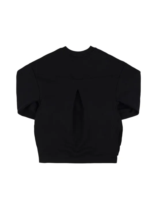 MSGM   Cotton sweatshirt dress 