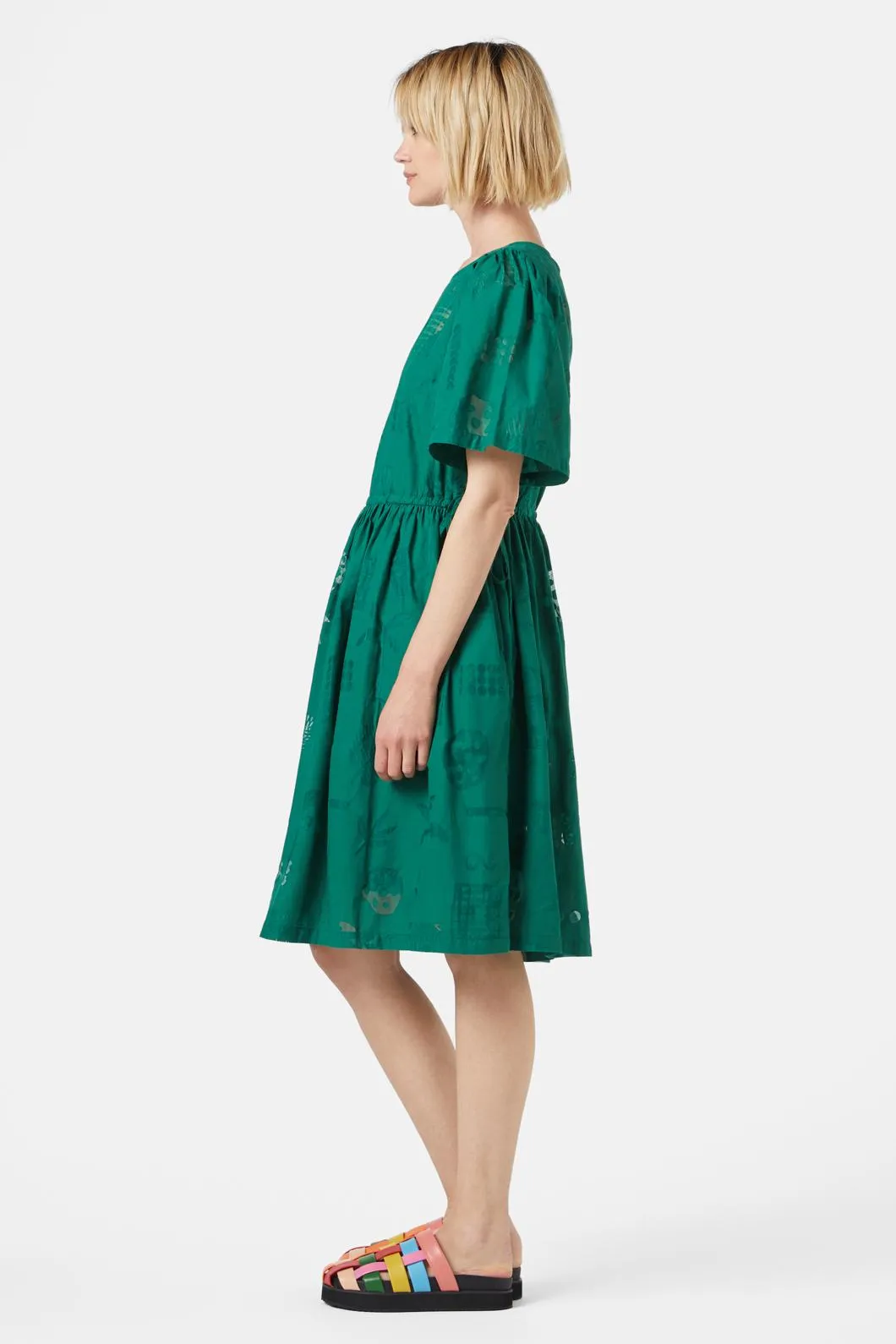Palmetto Burnout Dress