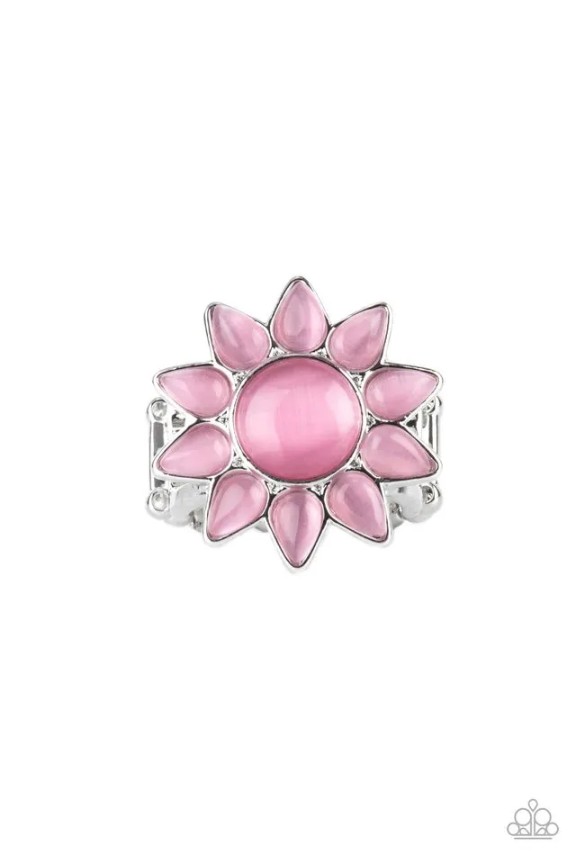 Paparazzi Ring ~ Blossoming Sunbeams - Pink