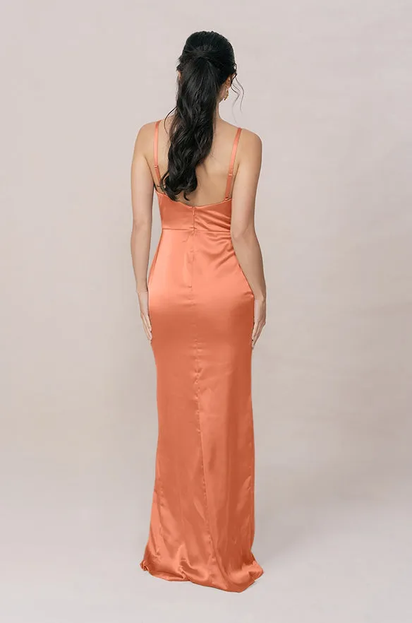 Rava Satin Dress | Made To Order