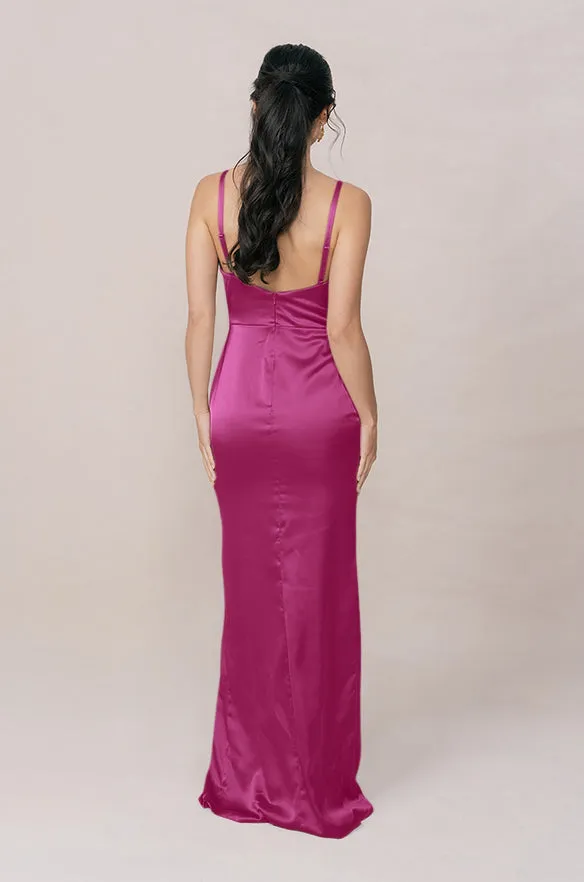 Rava Satin Dress | Made To Order