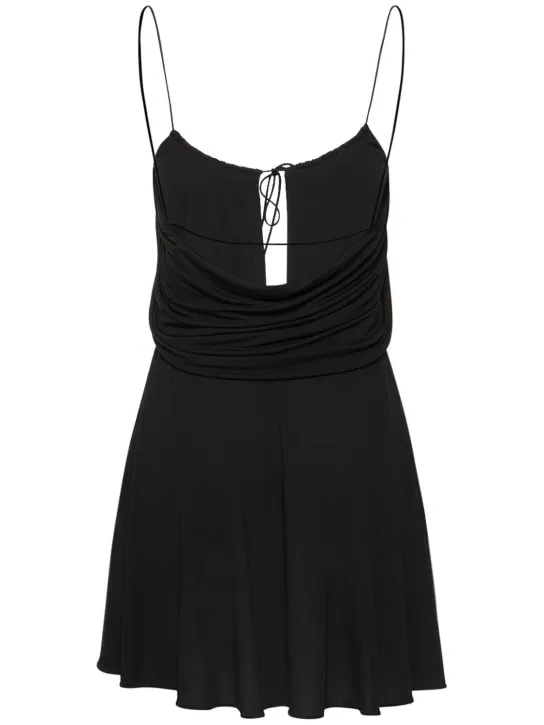 Saint Laurent   Viscose mini dress 