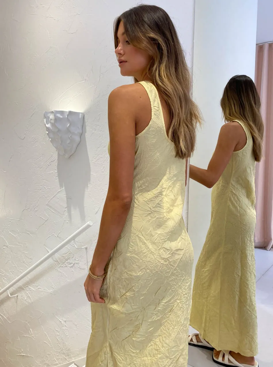Sir Maev Slip Dress in Yellow
