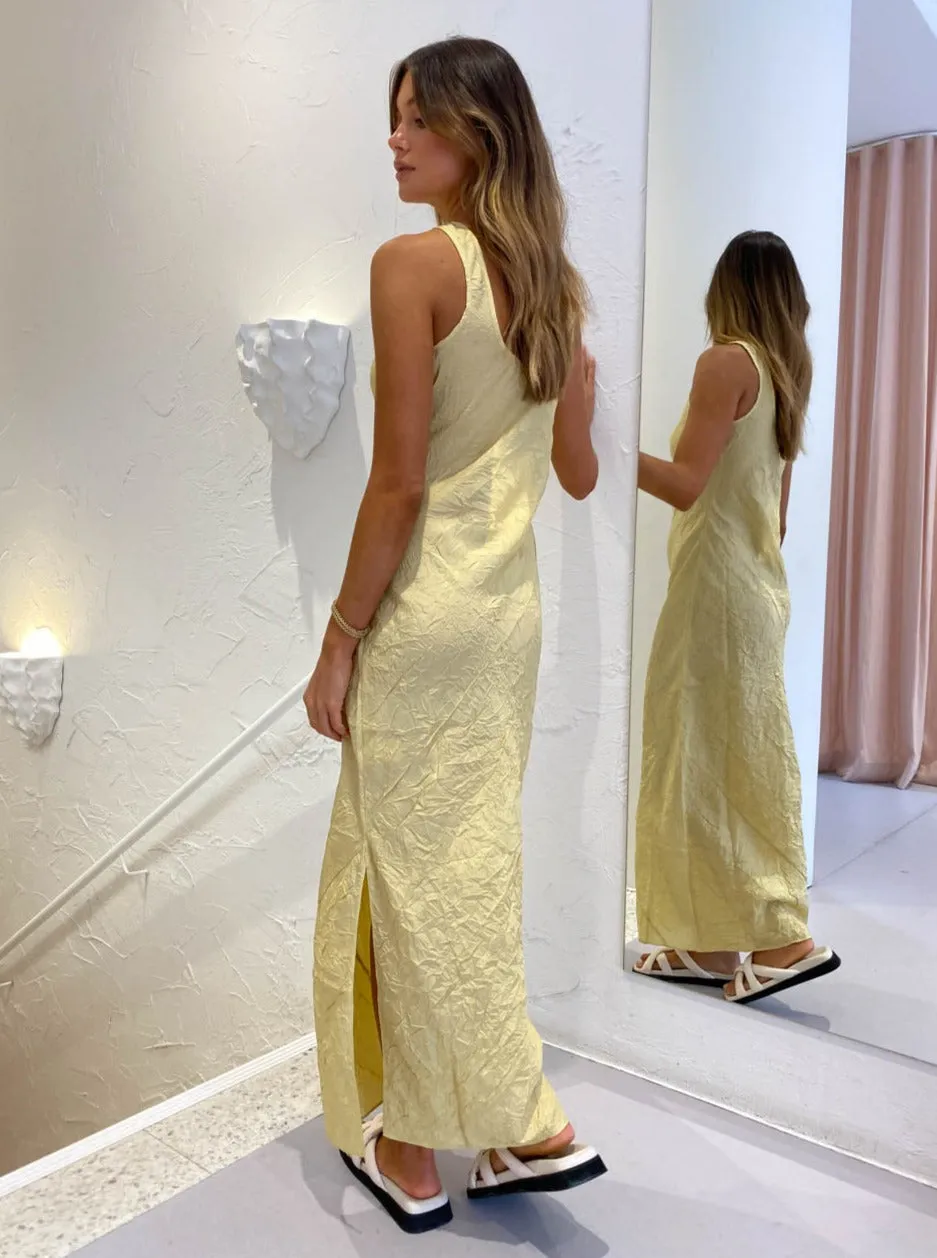 Sir Maev Slip Dress in Yellow