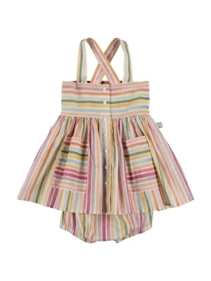Stella McCartney Kids   Organic cotton dress &amp; diaper cover 