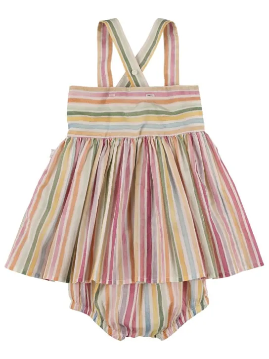 Stella McCartney Kids   Organic cotton dress &amp; diaper cover 
