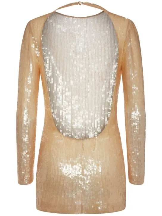 Tom Ford   Sequined mini dress 